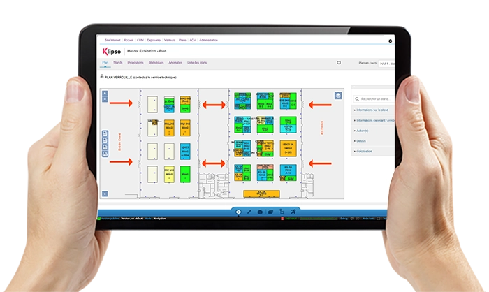 Plan interactif Klipso Map